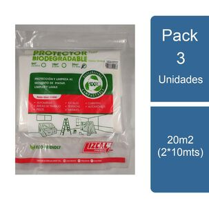 Pack 3 Protector Biodegradable Compostable 20m2 Lizcal